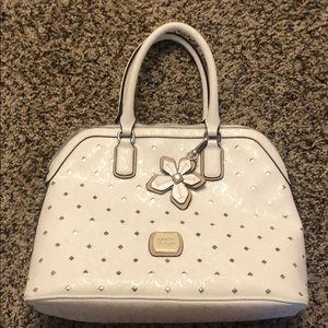 White GUESS Purse